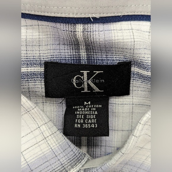 ·Calvin Klein Casual Button Down Shirt, Medium - Picture 3 of 4